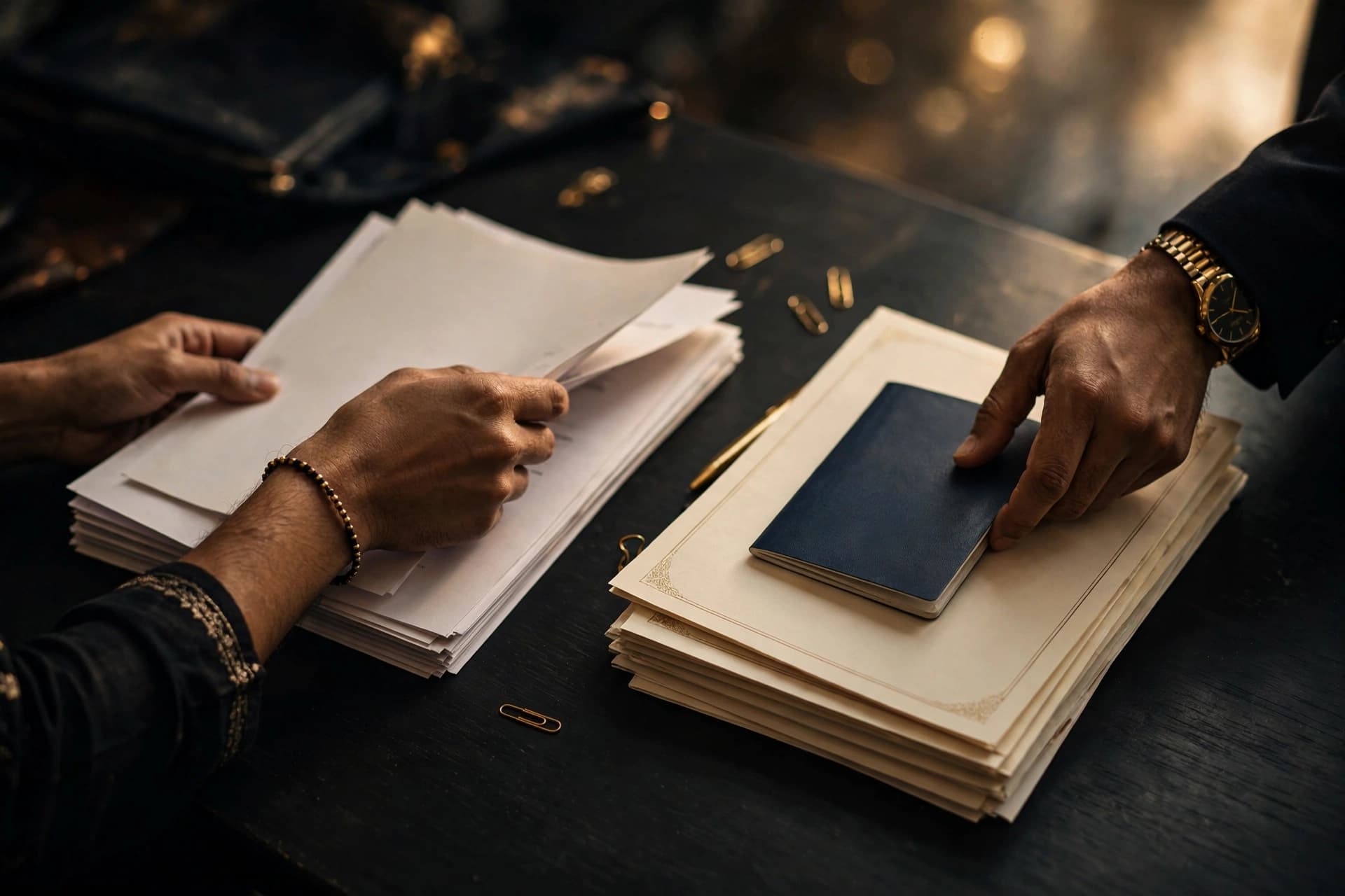 Filing and interview prep